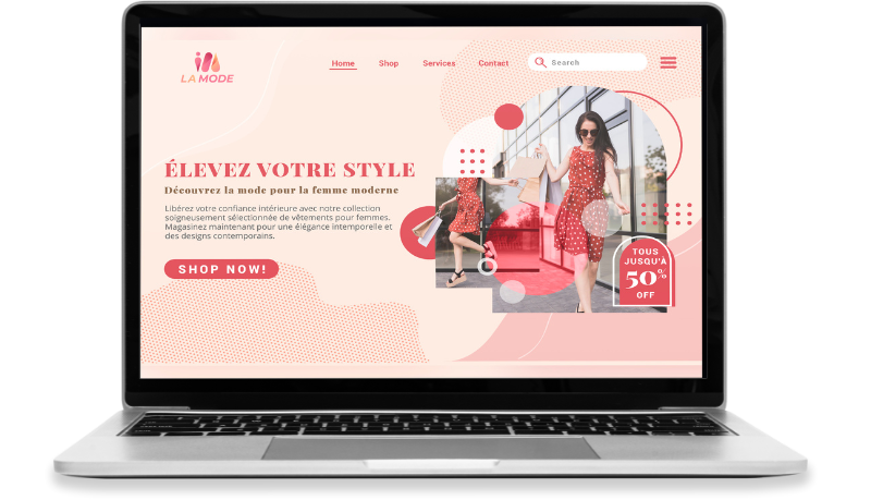 La Mode services page
